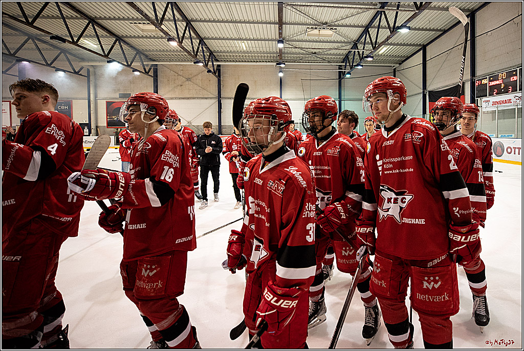 U20-DNL Meisterschaftsfinale;  Koelner Junghaie - Eisbaeren Juniors Berlin; Koeln, 27.03.2022
